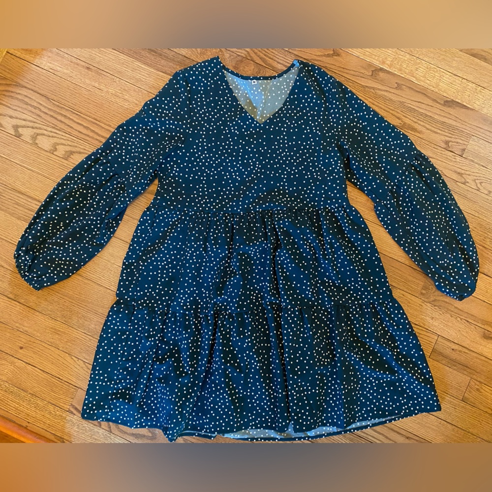 Dark green dress